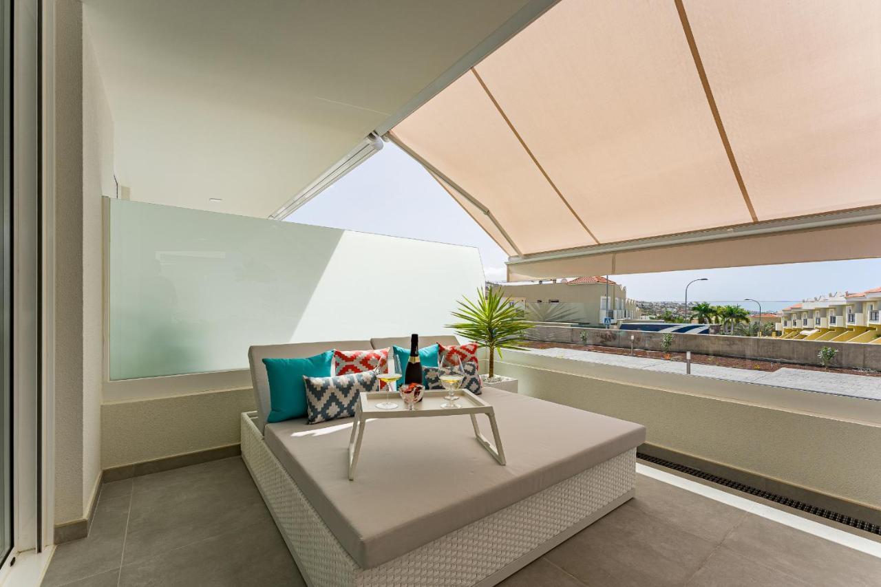Modern New Apartment Las Terrazas De Costa Adeje. Heated Pool, Big Terrace And Private Parking Luaran gambar