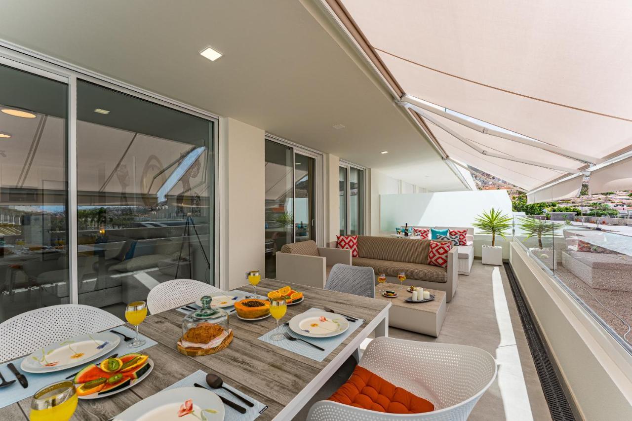 Modern New Apartment Las Terrazas De Costa Adeje. Heated Pool, Big Terrace And Private Parking Luaran gambar