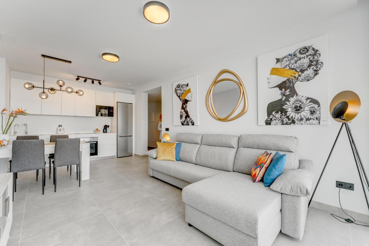 Modern New Apartment Las Terrazas De Costa Adeje. Heated Pool, Big Terrace And Private Parking Luaran gambar